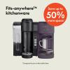 BELLA VersaBrew 2-in1 Coffee Maker, K-Cup compatible, Brew 3 Sizes Carafes & Single Serve Cups, Dishwasher Safe Reusable Filter & Filter Holder, Iced Coffee Function, 60oz Tank, Oatmilk(Plum)