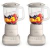 bella 10 Speed Countertop Blender, Juicer & Smoothie Maker, Fits-anywhere™ Kitchenware, Slim Flip & Store Design, Dishwasher Safe 48oz Capacity Pitcher & Lid, Stainless Steel Blade, 450 Watt, Surf(Oatmilk)
