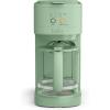 BELLA VersaBrew 2-in1 Coffee Maker, K-Cup compatible, Brew 3 Sizes Carafes & Single Serve Cups, Dishwasher Safe Reusable Filter & Filter Holder, Iced Coffee Function, 60oz Tank, Oatmilk(Seaglass)