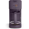 BELLA VersaBrew 2-in1 Coffee Maker, K-Cup compatible, Brew 3 Sizes Carafes & Single Serve Cups, Dishwasher Safe Reusable Filter & Filter Holder, Iced Coffee Function, 60oz Tank, Oatmilk(Plum)