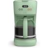 bella 12 Cup Programmable Coffee Marker, Reusable Dishwasher Safe Accessories, Easy LCD diaply, Auto Shutoff, 900 watt, Blossom(Seaglass)