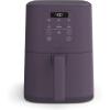 bella 4Qt Slim Air Fryer, Fits-anywhere™ Kitchenware, EverGood™ Ceramic Nonstick Coating, Adjustable Temperature, 6 Preset Cooking Options, 60 Min Auto Shutoff w Audible Tone, 3.3lb Capacity, Plum(Plum)