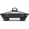 bella Make & Take Electric Skillet, Fits-anywhere™ kitchenware, EverGood™ Ceramic Coating, Adjustable Temperature & Dishwasher-Safe Tempered Glass Lid, Cast Aluminum Base, 1200 Watt, Oatmilk(Black)