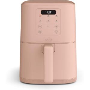 bella 4Qt Slim Air Fryer, Fits-anywhere™ Kitchenware, EverGood™ Ceramic Nonstick Coating, Adjustable Temperature, 6 Preset Cooking Options, 60 Min Auto Shutoff w Audible Tone, 3.3lb Capacity, Plum(Blossom)