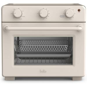 bella Air Fry Toaster Oven, 7 Preset Cooking Options, Dishwasher-Safe EverGood Coated Trays Included, 60-Minute Auto Shutoff w Audible Timer, Power Indicator Light, 1700 Watt, Surf(Oatmilk)
