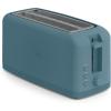bella 2 Slice Slim Toaster, Fits-anywhere™ Kitchenware, 6 Setting Shade Control with Reheat & Cancel Buttons, Fits Sourdough, 10” Long Slot, Anti Jam & Auto Shutoff, 900 Watt, Seaglass(Surf)