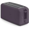 bella 2 Slice Slim Toaster, Fits-anywhere™ Kitchenware, 6 Setting Shade Control with Reheat & Cancel Buttons, Fits Sourdough, 10” Long Slot, Anti Jam & Auto Shutoff, 900 Watt, Seaglass(Plum)