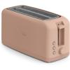 bella 2 Slice Slim Toaster, Fits-anywhere™ Kitchenware, 6 Setting Shade Control with Reheat & Cancel Buttons, Fits Sourdough, 10” Long Slot, Anti Jam & Auto Shutoff, 900 Watt, Seaglass(Blossom)