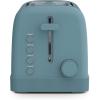 bella 2 Slice Toaster, 6 Setting Shade Control w Reheat, Cancel, Bagel & Defrost Buttons, Removable Crumb Tray, Anti Jam & Auto Shutoff, Auto Centering Guides & Cord Wrap, 900 Watt, Surf(Surf)