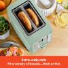 bella 4 Slice Toaster with Auto Shut Off, Extra Wide Slots & Removable Crumb Tray and Cancel, Defrost & Reheat Function, Toast Bread & Bagel, Black(Sage)