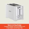 bella 4 Slice Toaster with Auto Shut Off, Extra Wide Slots & Removable Crumb Tray and Cancel, Defrost & Reheat Function, Toast Bread & Bagel, Black(White)