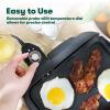 bella Electric Griddle with Warming Tray – Smokeless Indoor Grill, Nonstick Surface, Adjustable Temperature & Cool-touch Handles, 10″ x 18″, Copper/Black, PFOA & PTFE Free(10 x 18″)
