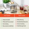 bella Stainless Steel 2 Slice Toaster with Extra Wide Slots & Removable Crumb Tray – 6 Browning Options, Auto Shut Off & Reheat Function – Toast Bread, Bagel & Waffle(Stainless Steel)