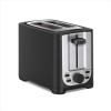 bella 4 Slice Toaster with Auto Shut Off, Extra Wide Slots & Removable Crumb Tray and Cancel, Defrost & Reheat Function, Toast Bread & Bagel, Black(Black)