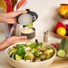 bella Automatic Can Opener​, Hands Free, Battery Operated, Cordless, Stainless steel blade to open any Size Can with Magnet to Safely Remove Lid, Seamless Opening Decreases Sharp Edges, Slate(Slate)