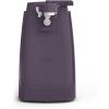 bella Automatic Can Opener​, Hands Free, Battery Operated, Cordless, Stainless steel blade to open any Size Can with Magnet to Safely Remove Lid, Seamless Opening Decreases Sharp Edges, Slate(Plum)