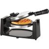 bella Classic Rotating Belgian Waffle Maker with Nonstick Plates, Removable Drip Tray, Adjustable Browning Control and Cool Touch Handles, Stainless Steel(Polished Stainless Steel)